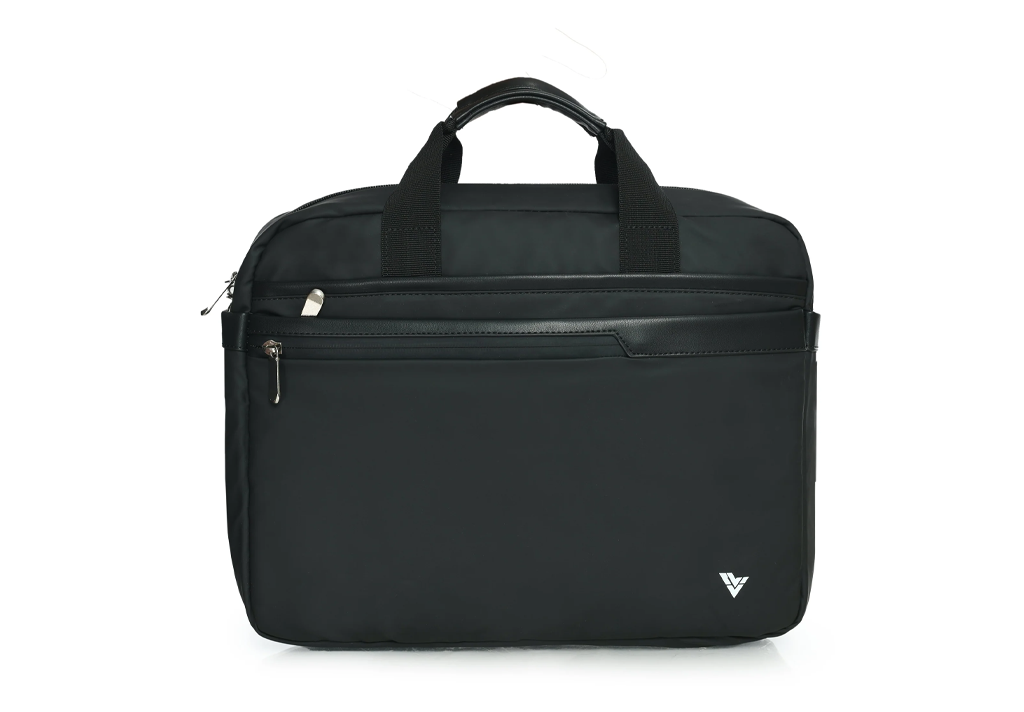 Vaku Luxos® BRUSSO Sleeve with Strap highly durable Compatilbe for Macbook 13|14" - Black