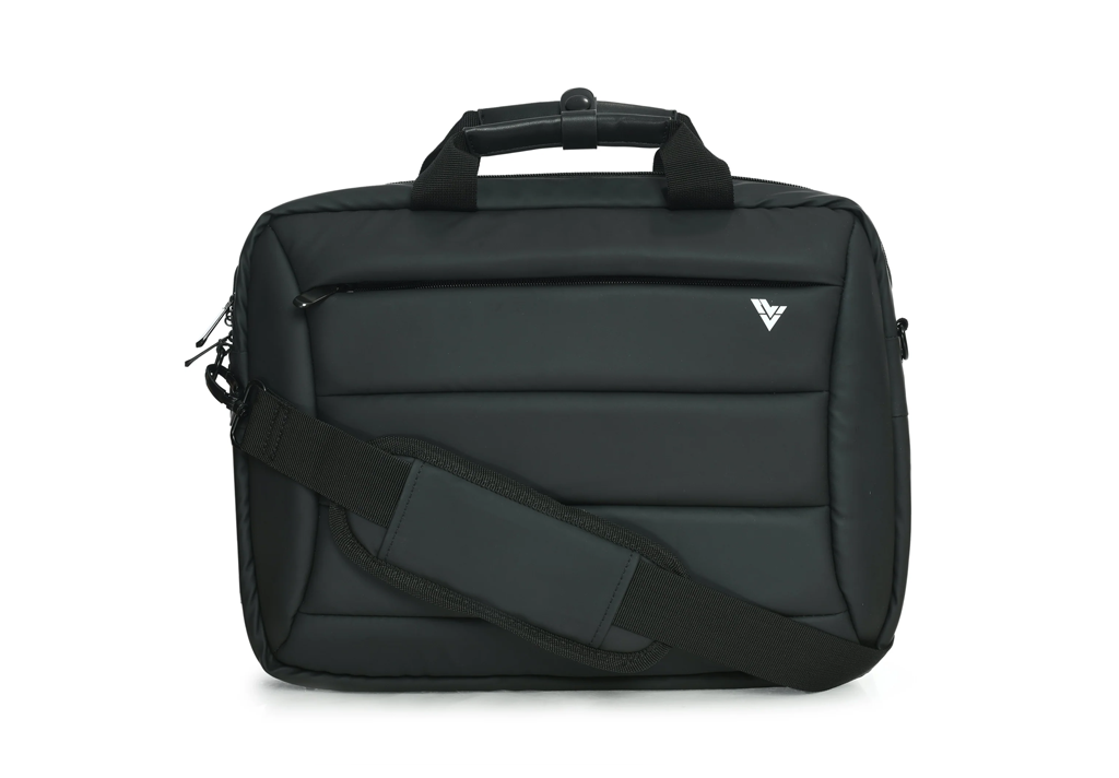 Vaku Luxos® CAMILIA Sleeve with Strap highly durable Compatilbe for Macbook 13|14" - Black