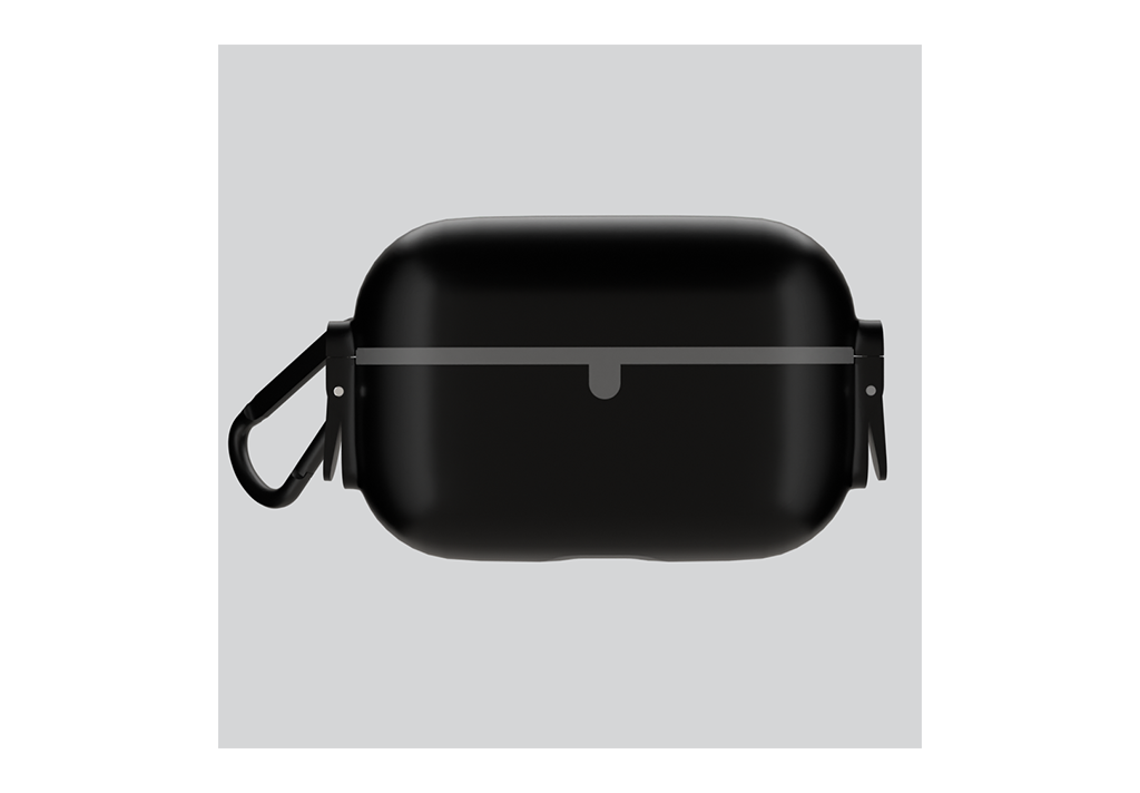 Gripp Elite Case+ Keyring Hook for Airpods Pro (2nd GEN.) Black