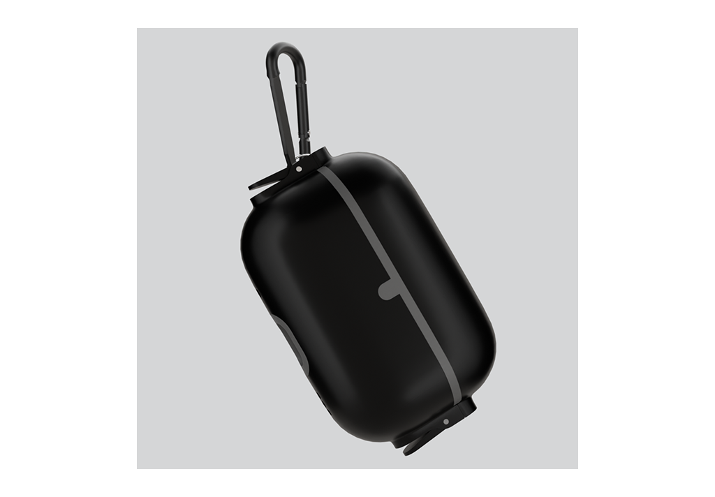 Gripp Elite Case+ Keyring Hook for Airpods Pro (2nd GEN.) Black