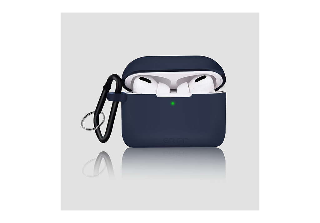 Gripp Airpods Pro (2nd GEN.) case + Strap+ Keyring Hook Indigo