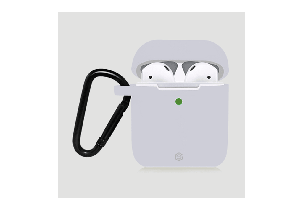 Gripp Airpods Case + Starp + Keyring Hook Grey