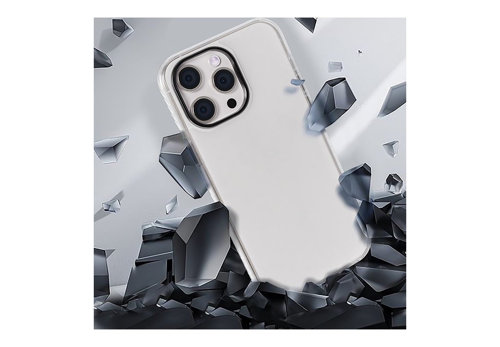 Gripp Combat Case for Apple iPhone 15 Pro Max (6.7'')- Clear