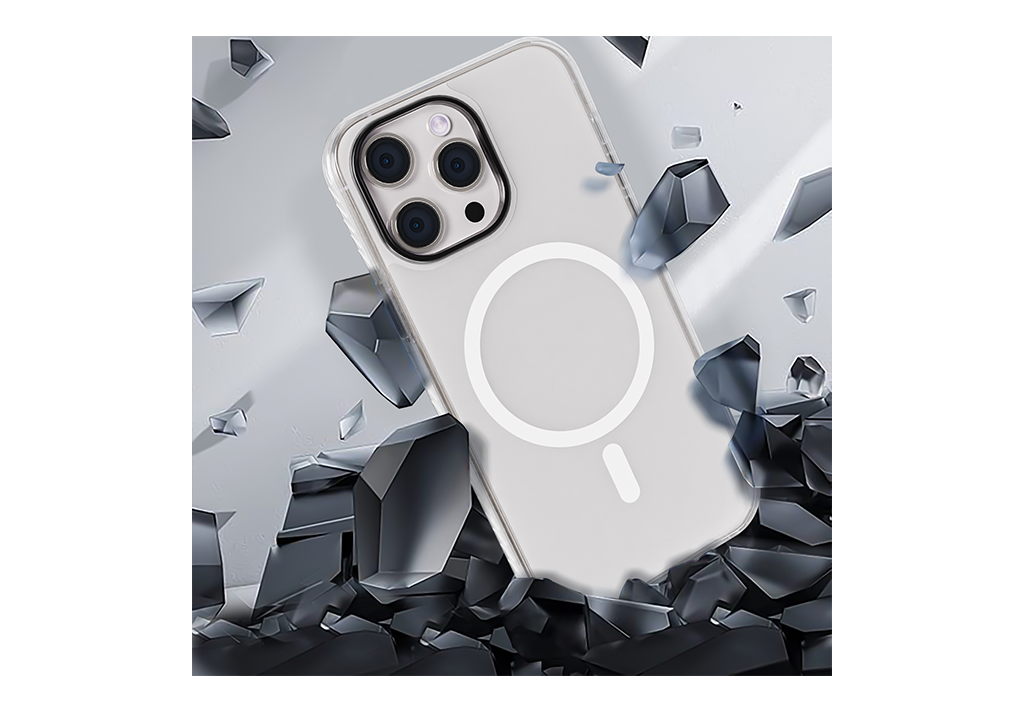 Gripp Combat Magsafe case for Apple iPhone 15 Pro Max (6.7) Clear