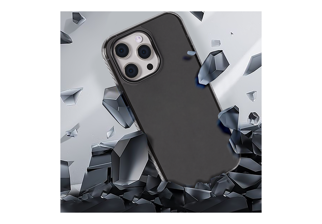 Gripp Combat Case for Apple iPhone 15 Pro Max (6.7'')- Smoke