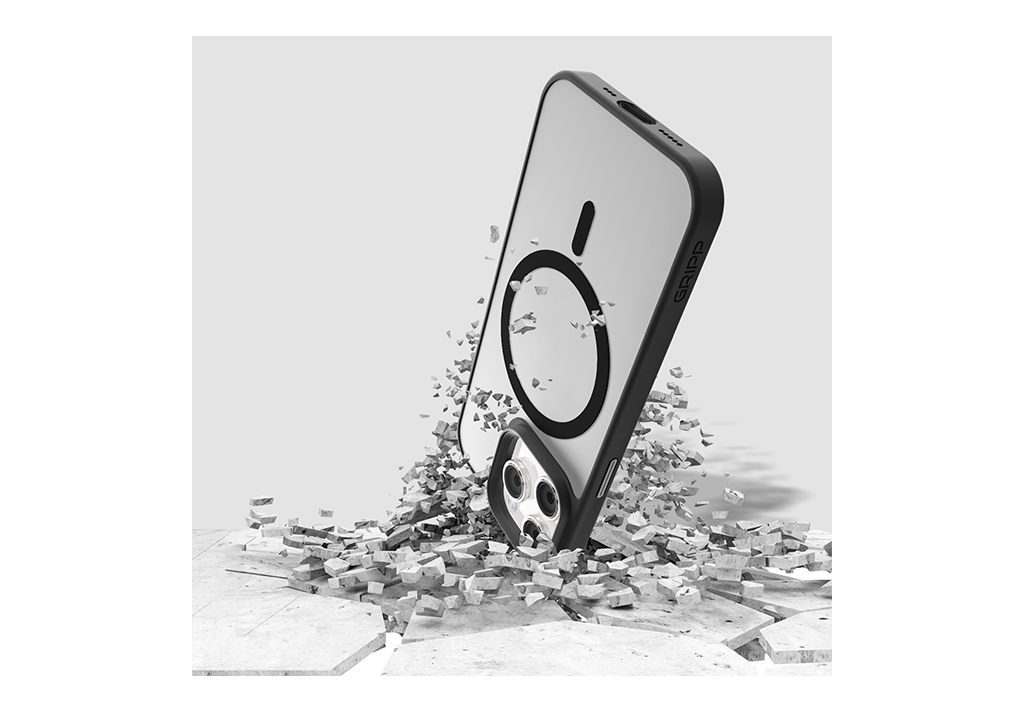 Gripp Bolt MagSafe Case for Apple Iphone 15 Pro Max (6.7'')- Black