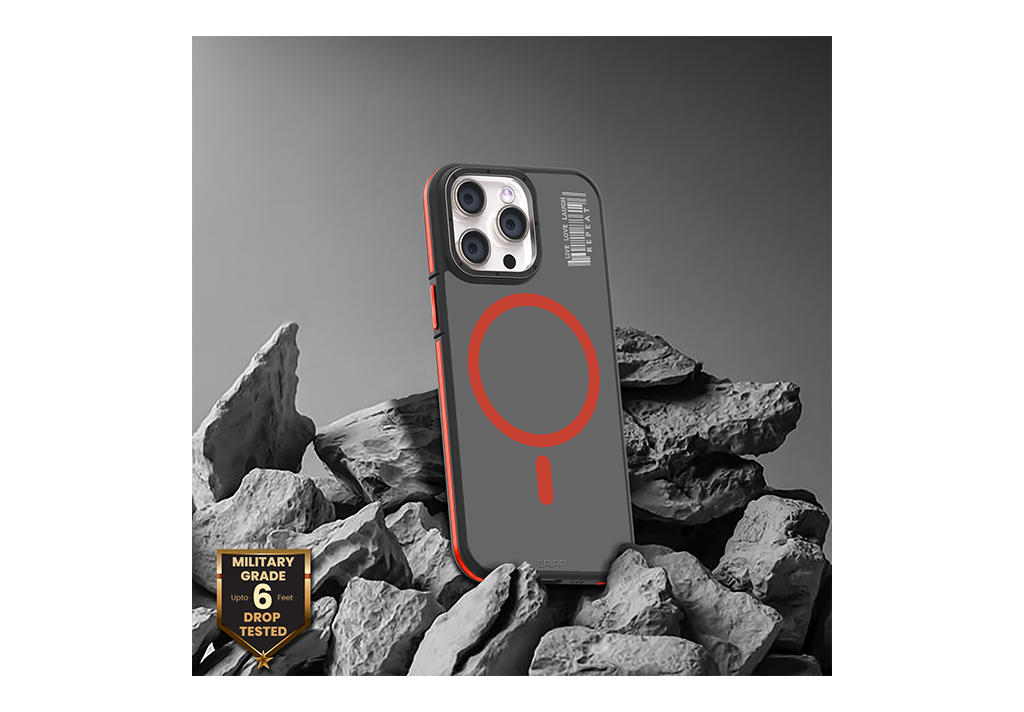 Gripp Raigor Magsafe case for Apple iPhone 15 Pro Max (6.7) Red