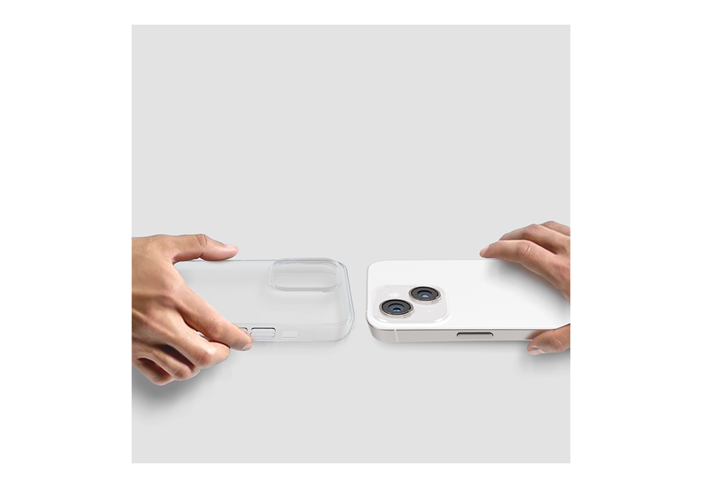 GRIPP CLEAR CASE FOR APPLE IPHONE 14 PLUS TRANSPARENT