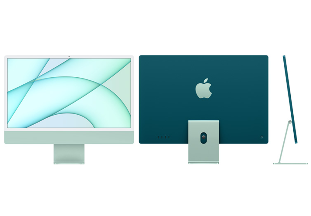 green 24 inch imac