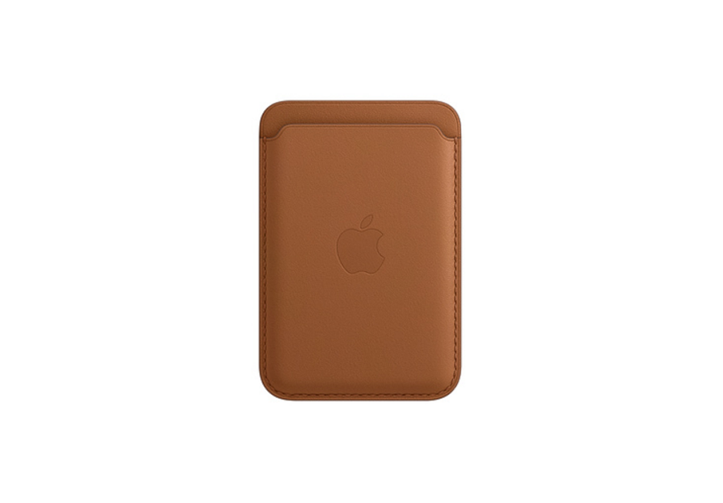 iPhone Leather Wallet with MagSafe - Saddle Brown