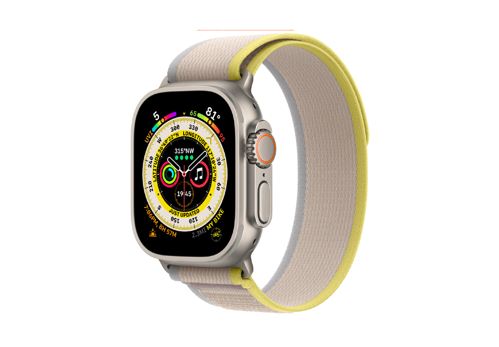 Apple Watch Ultra GPS Cellular, 49mm Titanium Case With
