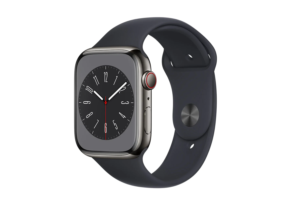 Apple Watch Series 8 GPS + Cellular 41mm Midnight Aluminium Case