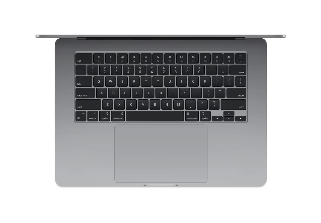 15-inch MacBook Air: Apple M2 chip with 8-core CPU and 10-core GPU, 256GB - Space Grey