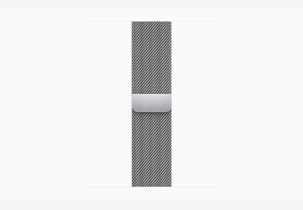 Apple Watch Series 9 GPS + Cellular 45mm Silver Aluminium Case with Winter Blue Sport Loop