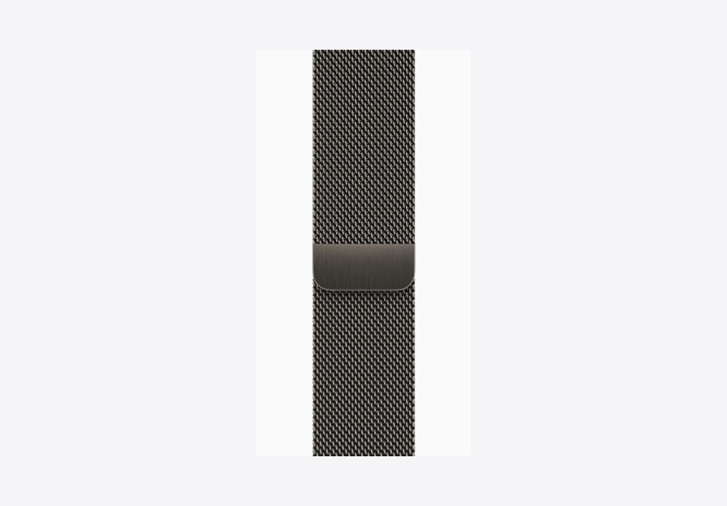 Apple Watch Series 9 GPS + Cellular 45mm Graphite Stainless Steel Case with Graphite Milanese Loop