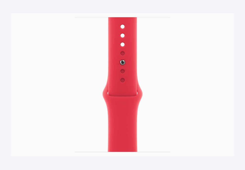 Apple Watch Series 9 GPS 41mm (PRODUCT)RED Aluminium Case with (PRODUCT)RED Sport Band - S/M