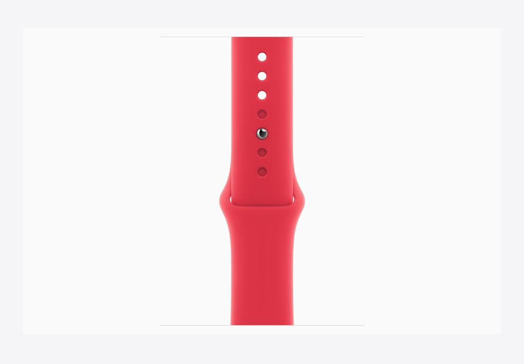 Apple Watch Series 9 GPS + Cellular 41mm (PRODUCT)RED Aluminium Case with (PRODUCT)RED Sport Band - S/M