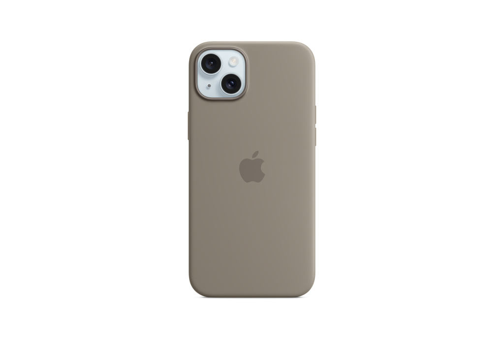 iPhone 15 Plus Silicone Case with MagSafe - Clay