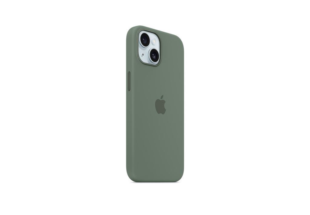 iPhone 15 Plus Silicone Case with MagSafe - Cypress