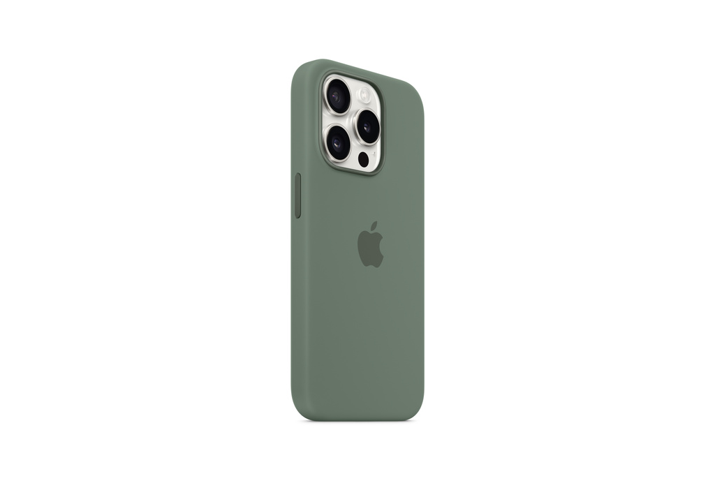 iPhone 15 Pro Silicone Case with MagSafe - Cypress