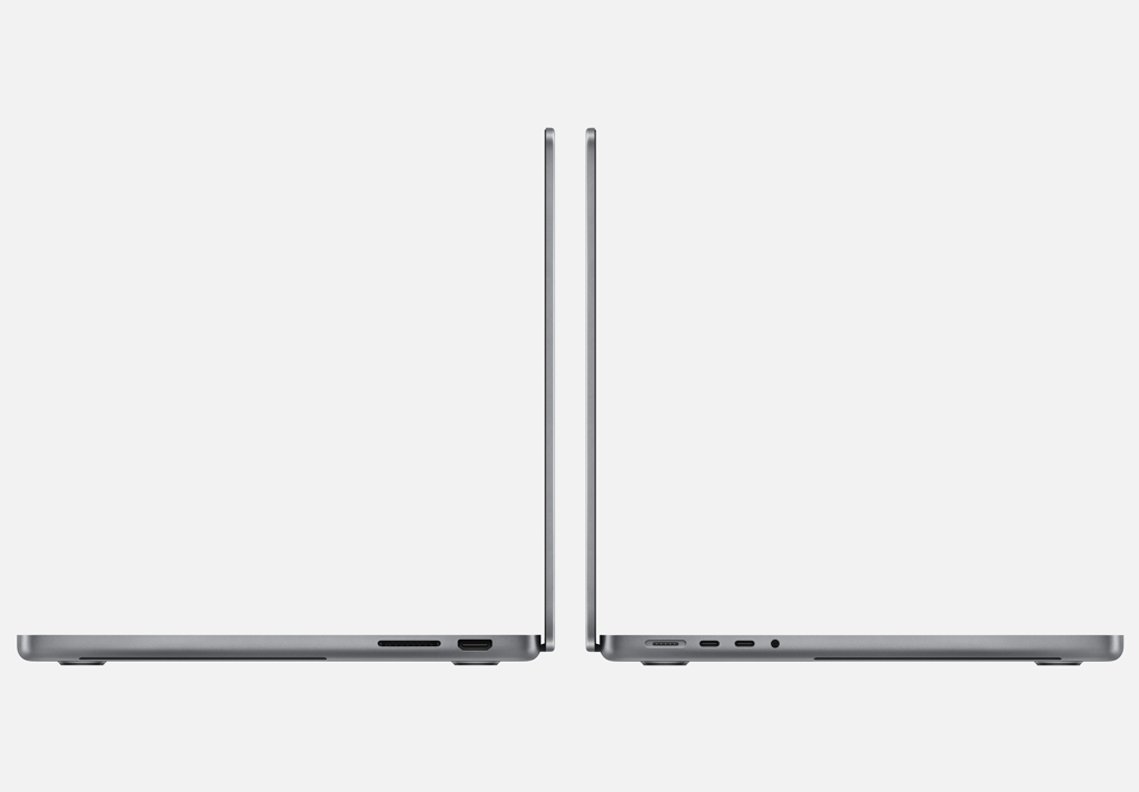 14-inch MacBook Pro: Apple M3 chip with 8-core CPU and 10-core GPU, 1TB SSD - Space Grey