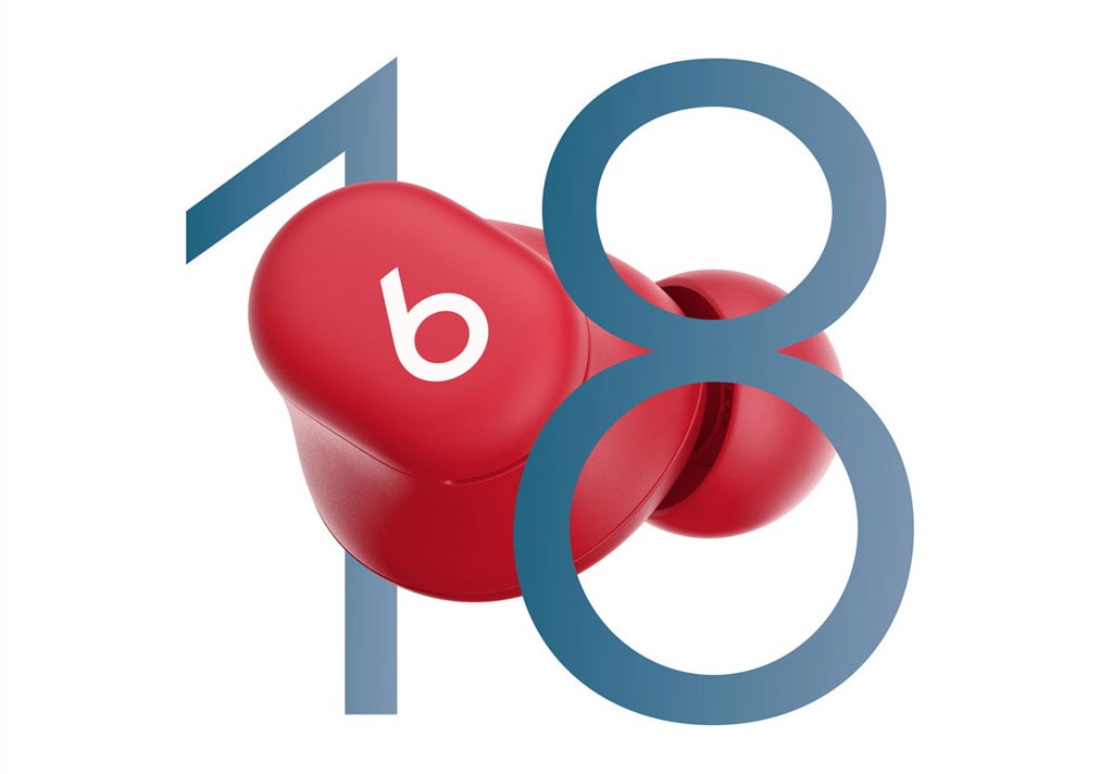 Beats Solo Buds - True Wireless Earbuds - Transparent Red