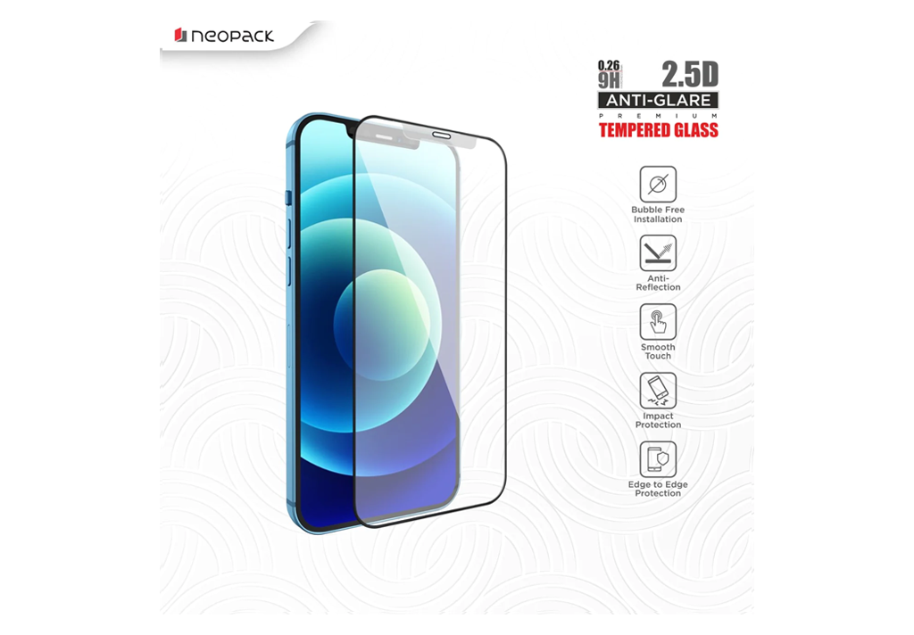 Neopack 2.5D Anti glare Glass for iPhone 14