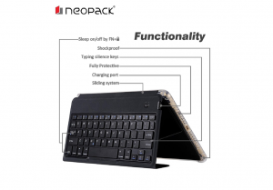 Neopack keyboard folio case for iPad Pro 11