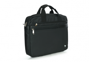 Vaku Luxos® BRUSSO Sleeve with Strap highly durable Compatilbe for Macbook 13|14" - Black