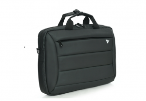 Vaku Luxos® CAMILIA Sleeve with Strap highly durable Compatilbe for Macbook 13|14" - Black