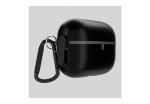 Gripp Elite Case+ Keyring Hook for Airpods Pro (2nd GEN.) Black