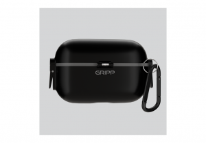 Gripp Elite Case+ Keyring Hook for Airpods Pro (2nd GEN.) Black
