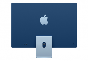 24-inch iMac with Retina 4.5K display: Apple M1 chip with 8 core CPU and 8 core GPU, 512GB - Blue