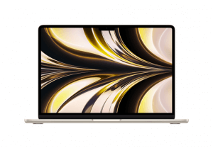 13-inch MacBook Air: Apple M2 chip with 8-core CPU and 8-core GPU, 256GB - Starlight
