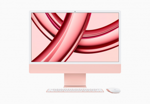 24-inch iMac with Retina 4.5K display: Apple M3 chip with 8-core CPU and 10-core GPU, 512GB SSD - Pink
