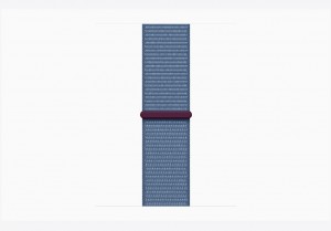 Apple Watch Series 9 GPS 41mm Silver Aluminium Case with Winter Blue Sport Loop