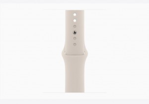 Apple Watch SE GPS 40mm Starlight Aluminium Case with Starlight Sport Band - M/L