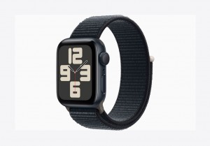 Apple Watch SE GPS 40mm Midnight Aluminium Case with Midnight Sport Loop