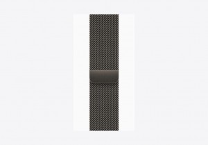 Apple Watch Series 9 GPS + Cellular 45mm Graphite Stainless Steel Case with Graphite Milanese Loop