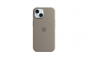 iPhone 15 Silicone Case with MagSafe - Clay