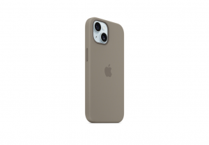 iPhone 15 Silicone Case with MagSafe - Clay