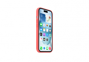 iPhone 15 Plus Silicone Case with MagSafe - Guava