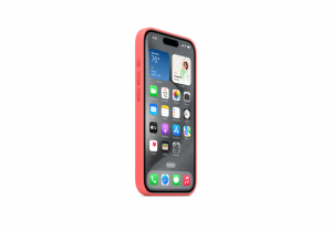 iPhone 15 Pro Silicone Case with MagSafe - Guava