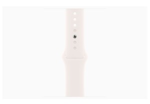 Apple Watch Series 10 GPS 42mm Rose Gold Aluminium Case with Light Blush Sport Band - M/L