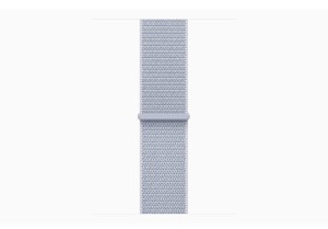 Apple Watch Series 10 GPS 46mm Silver Aluminium Case with Blue Cloud Sport Loop