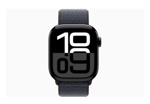 Apple Watch Series 10 GPS 46mm Jet Black Aluminium Case with Ink Sport Loop